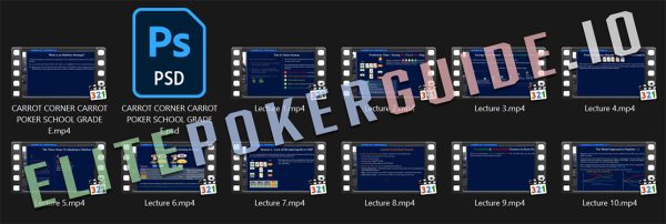 CARROT CORNER - CARROT POKER SCHOOL - GRADE E - Videos