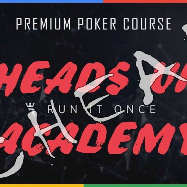 Run It Once Heads Up Academy Cheap