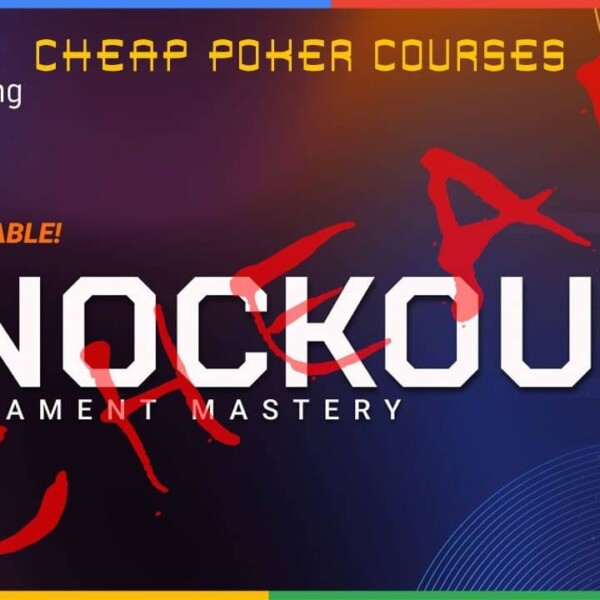Run It Once Knockout Tournament Mastery Cheap