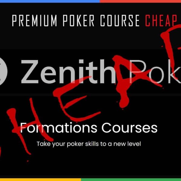 ZENITH POKER FORMATIONS COURSES
