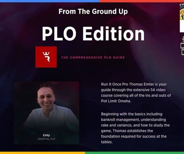 Run It Once From The Ground Up - PLO