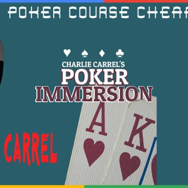 CHARLIE CARREL POKER IMMERSION Cheap
