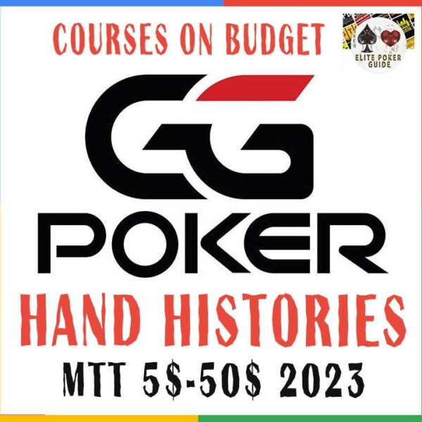 GGPoker Hand Histories MTT buy-ins 5$-50$