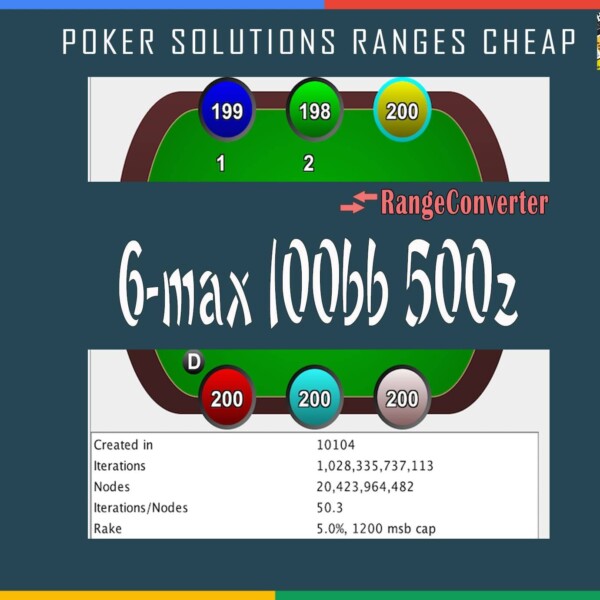Rangeconverter 6-max 100bb 500z MonkerSolver Saved Run Cheap