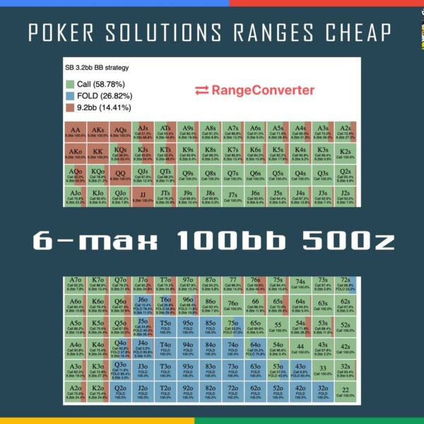 RANGECONVERTER 6-MAX 100BB 500Z AS PREFLOP SOLUTION IMAGES Cheap