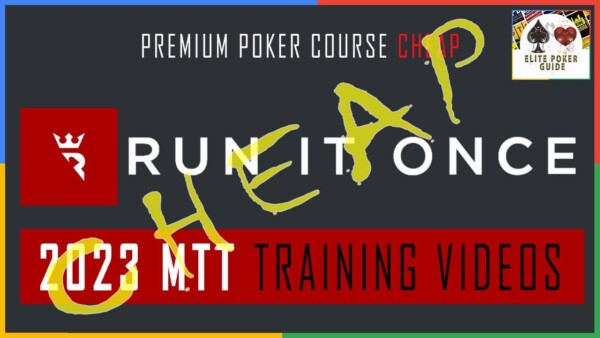 RUN IT ONCE ELITE MTT TRAINING VIDEOS 2023 RUN IT ONCE ELITE MTT TRAINING VIDEOS 2023