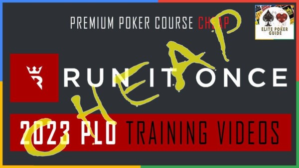 RUN IT ONCE ELITE PLO TRAINING VIDEOS 2023 RUN IT ONCE ELITE PLO TRAINING VIDEOS 2023