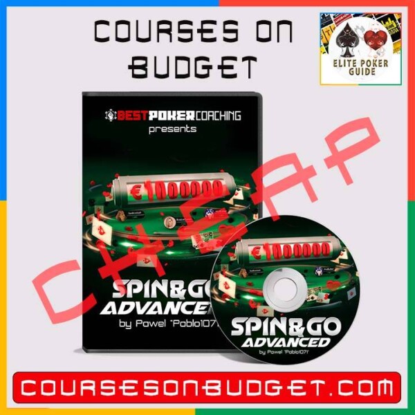 Best Poker Coaching Spin & Go Advanced Masterclass Cheap