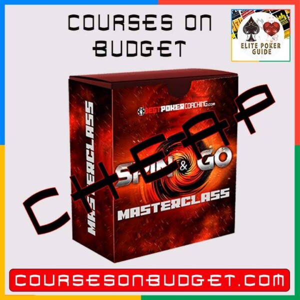 Best Poker Coaching Spin & Go Masterclass Cheap
