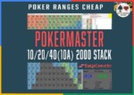 RANGECONVERTER POKERMASTER 10-20-40(10A) 100BB Cheap