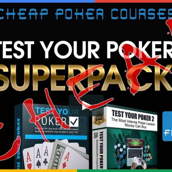 ALEX FITZGERALD TEST YOUR POKER SUPERPACK Cheap