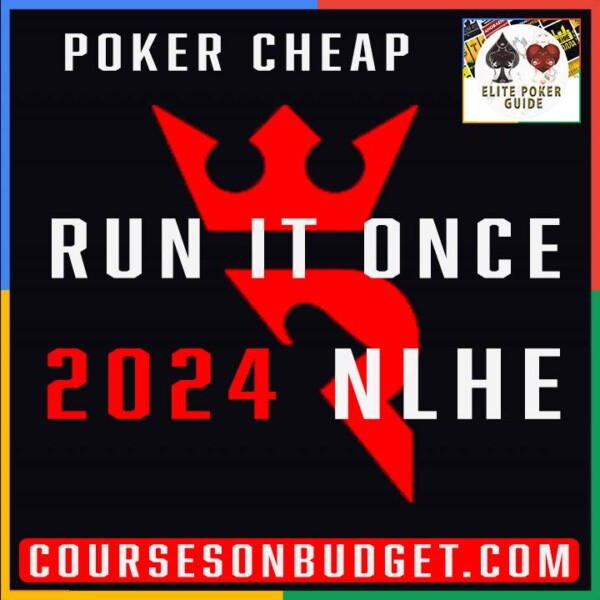 RUN IT ONCE ELITE HOLDEM 2024 Cheap