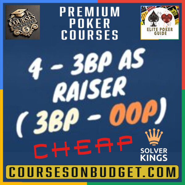 Solver Kings - Bloque 4 – 3B Pot OOP as Raiser (3BP - OOP) - blue