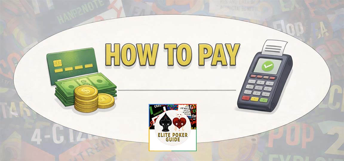 Elite Poker Guide How To Pay