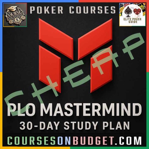 PLO Mastermind 4-Card 30-Day Study Plan