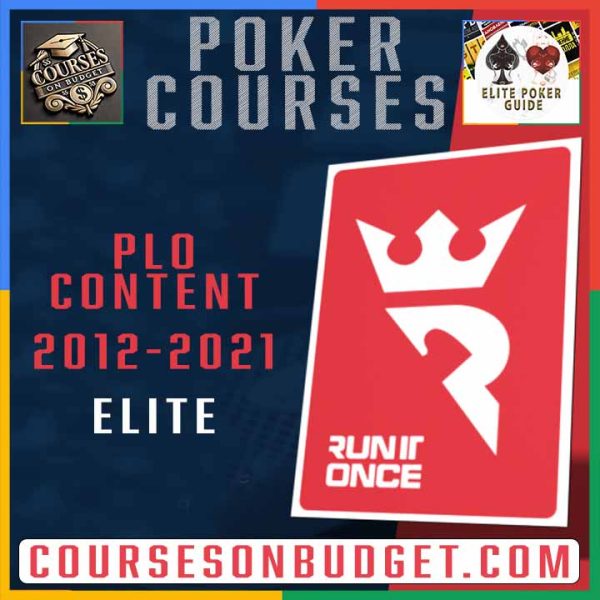 RUN IT ONCE ELITE PLO 2012 - 2021
