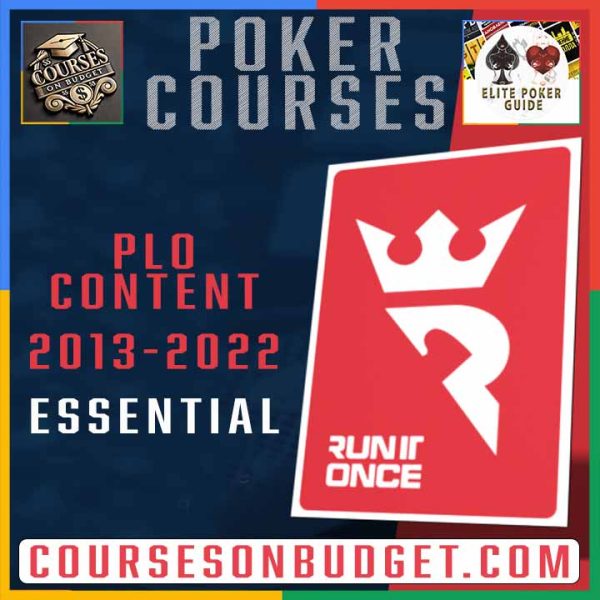 RUN IT ONCE ESSENTIAL PLO 2013 - 2022