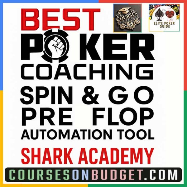 BEST POKER COACHING SPIN & GO PREFLOP AUTOMATION TOOL Shark Academy+