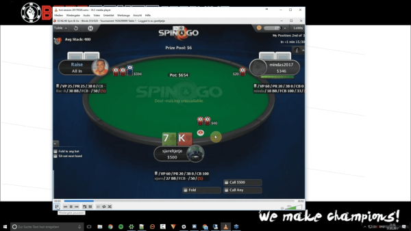 Best Poker Coaching Spin & Go Academy Proof 2