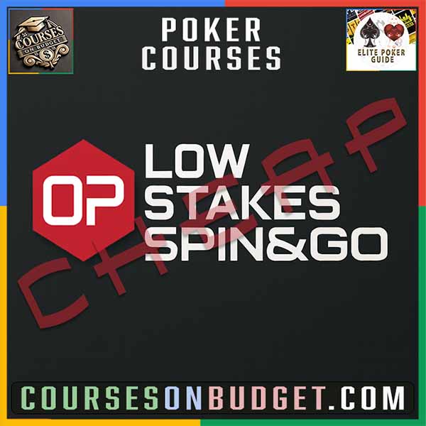 OP POKER Low Stakes Spin & Go Course