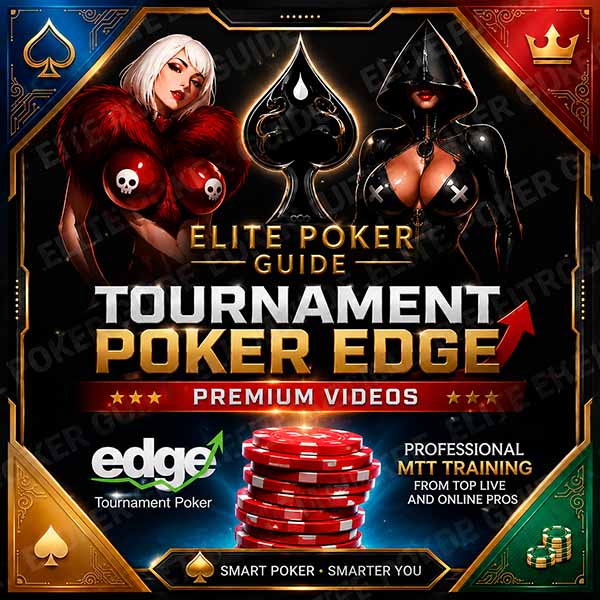 Tournament Poker Edge Courses 2026 — Complete MTT Training Guide at ElitePokerGuide.io