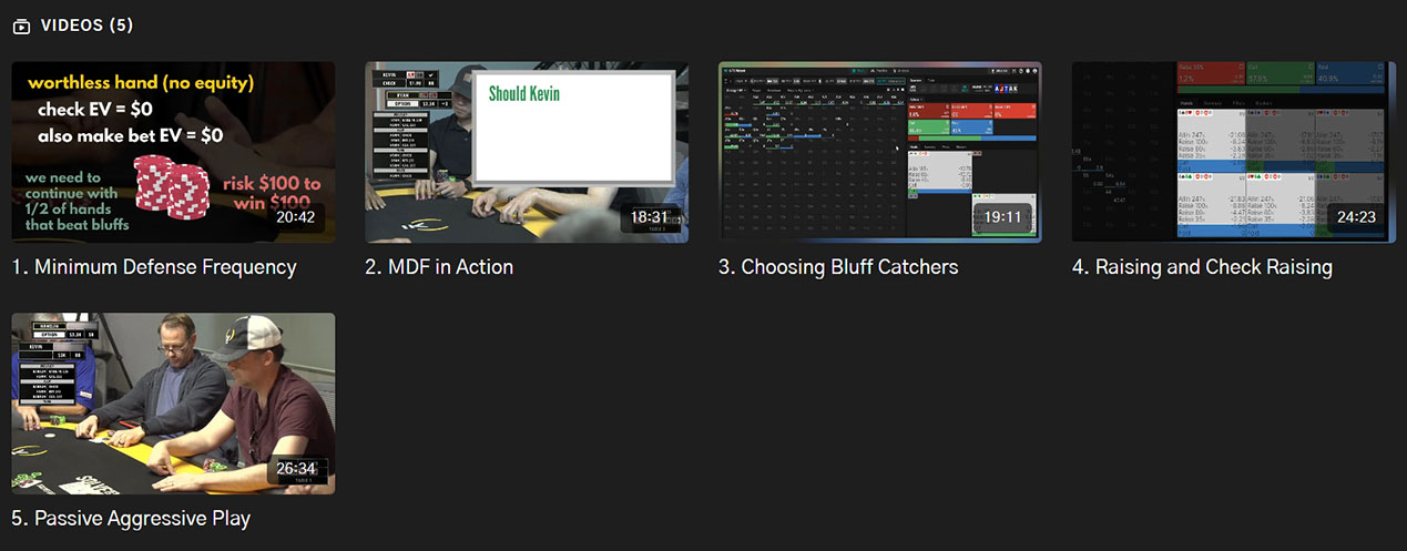 Solve For Why BLUFF CATCHING with Andrew Brokos Proof