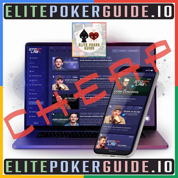 GTO Lab MTT Poker Coaching – 222 Videos, 174+ Hours, 15 Elite Coaches