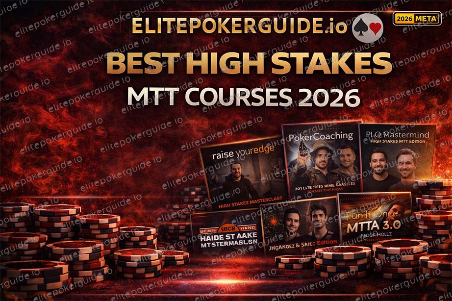 Best High Stakes MTT Courses 2026