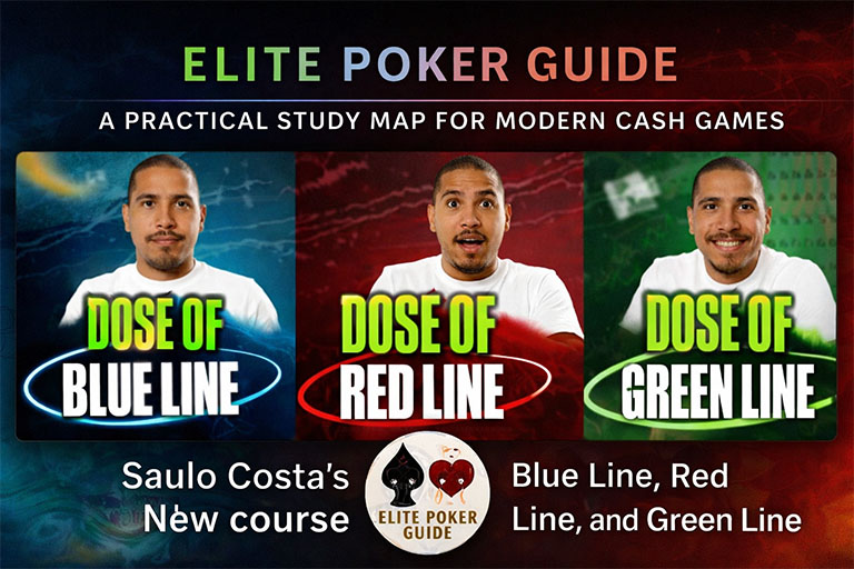Saulo Costa Blue Line vs Red Line vs Green Line — Which Course Fits Your Cash Game Leaks
