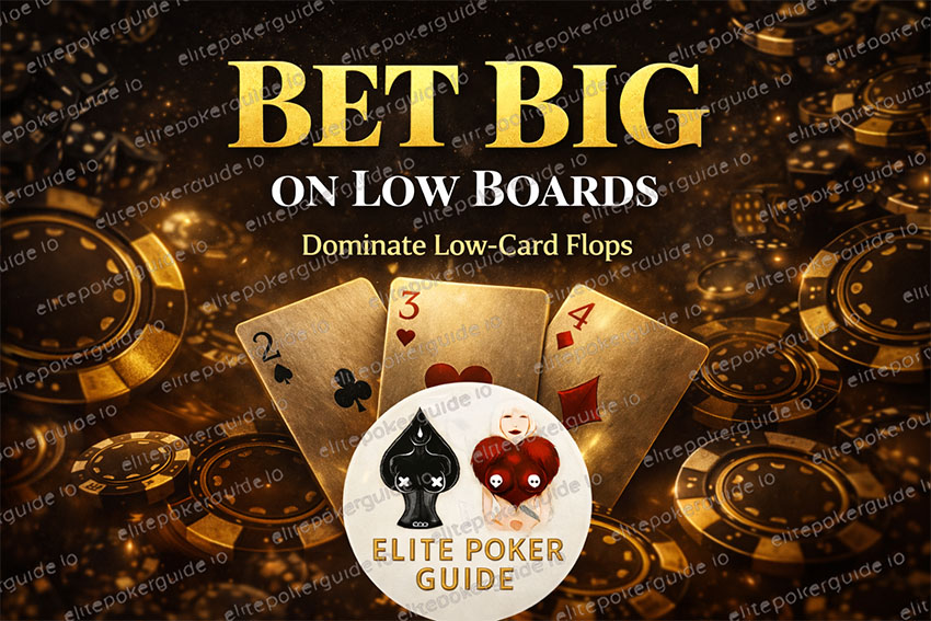 Bet Big on Low Boards | ElitePokerGuide.io