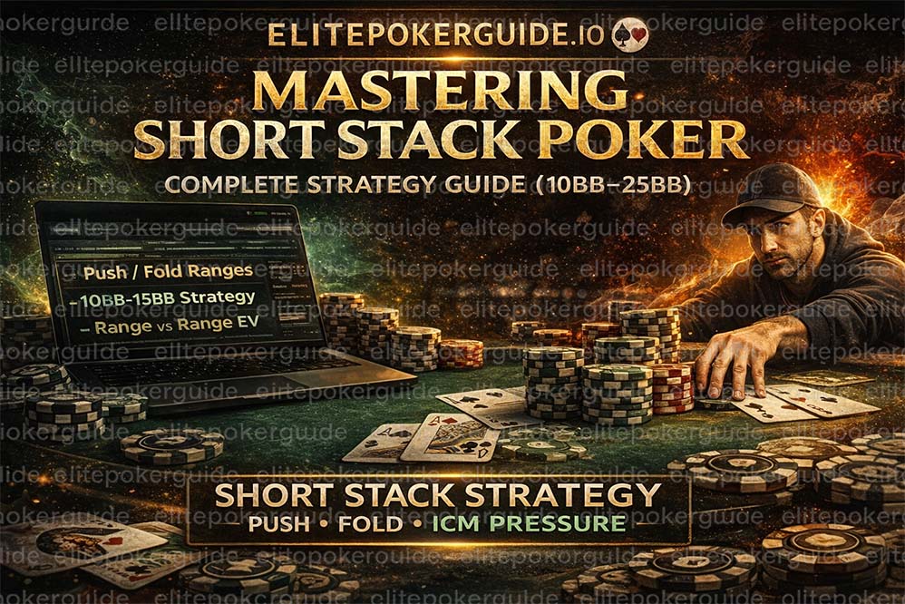 MASTERING SHORT STACK POKER — COMPLETE STRATEGY GUIDE (10BB–25BB) | Elite Poker Guide