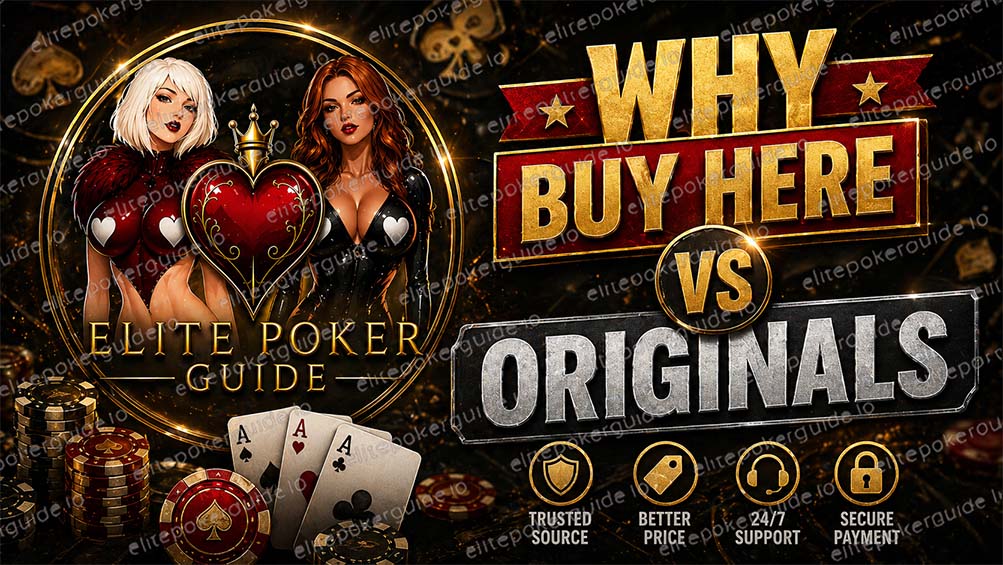 Why buy here vs originals at ElitePokerGuide