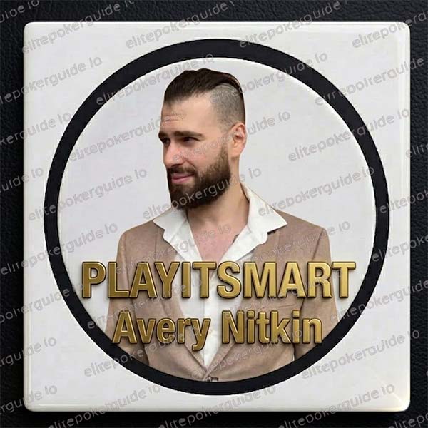 Avery Nitkin poker coach Play It Smart creator — exploit cash game training