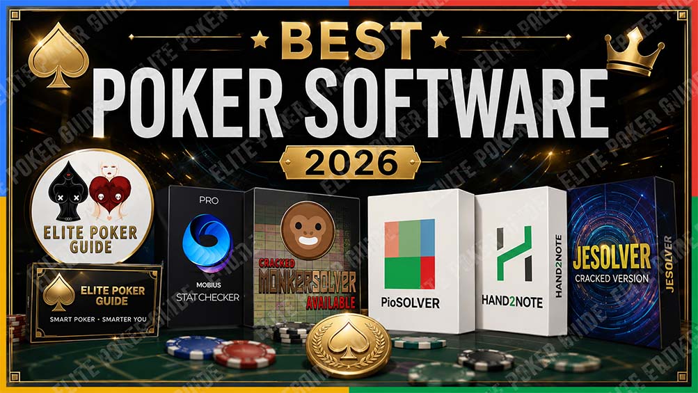 Best poker software for study in 2026 — PioSolver, Hand2Note, MOBIUS, GTO Wizard overview