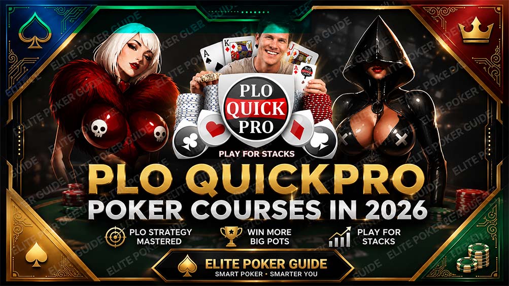 PLO QuickPro poker courses 2026 — complete guide and best deals at ElitePokerGuide.io