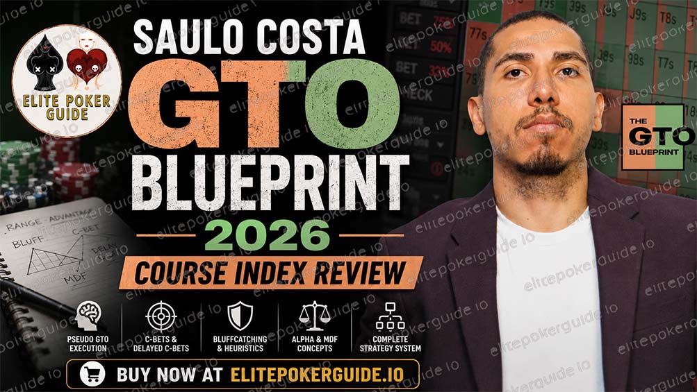 SAULO COSTA GTO BLUEPRINT 2026 Course Index Review by Elite Poker Guide