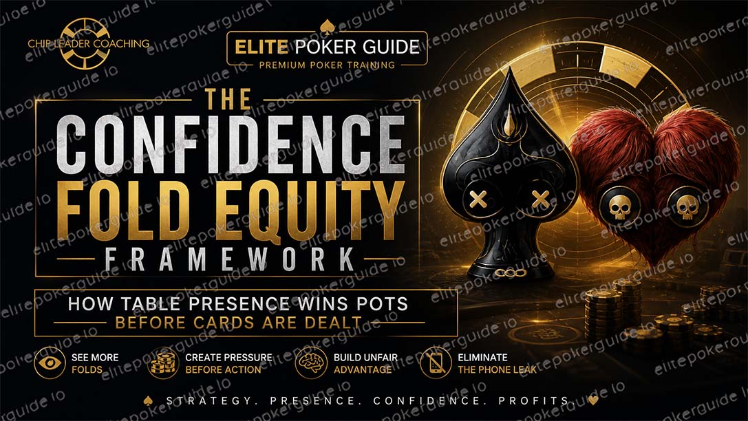 Poker table presence and fold equity — how confidence wins pots before cards are dealt