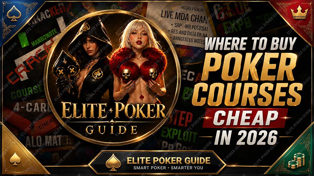Where to buy poker courses cheap in 2026 — platform comparison guide