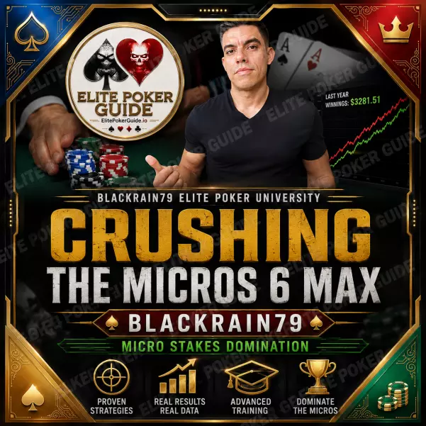 BlackRain79 Crushing the Micros 6 Max live play series