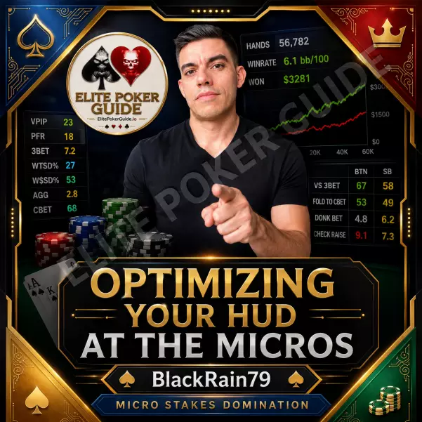 BlackRain79 Optimizing Your HUD at the Micros PokerTracker 4 series