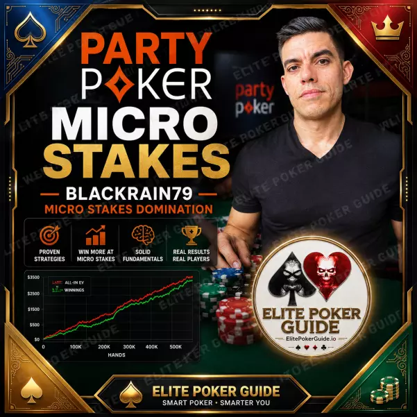 BlackRain79 Party Poker Micro Stakes live NL10 series