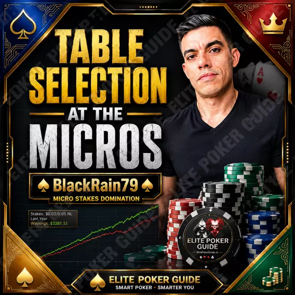 BlackRain79 Table Selection at the Micros 2-part live play series