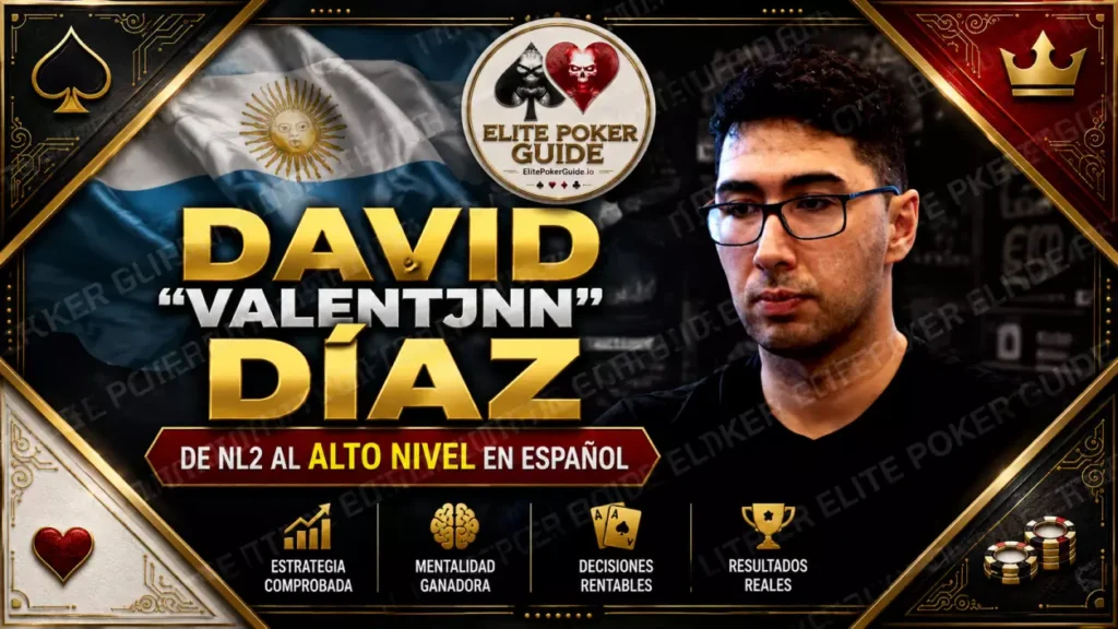 Cursos David Diaz poker 2026 valentjnn reseña ElitePokerGuide