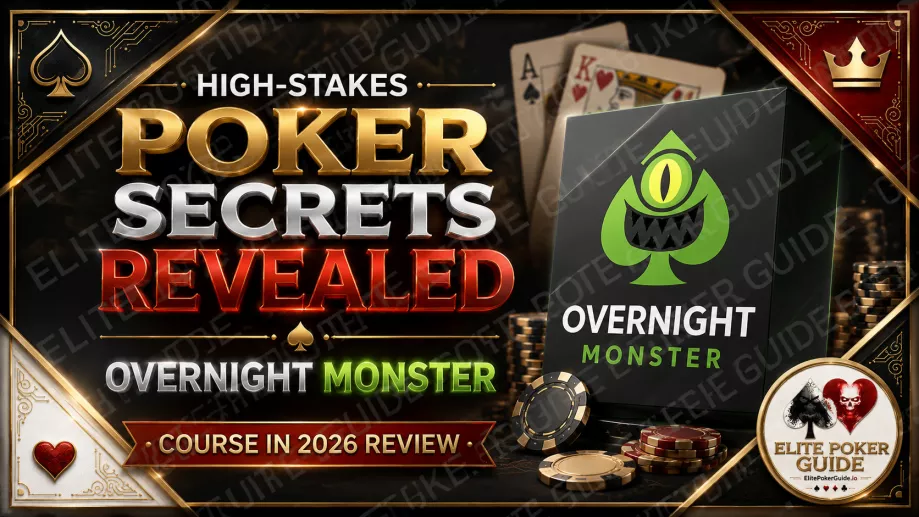 Overnight Monster high-stakes poker secrets revealed course screenshot 2026
