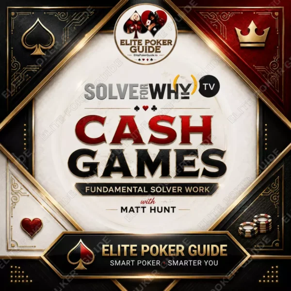 Solve For Why Cash Games - 24-session Mastermind poker course
