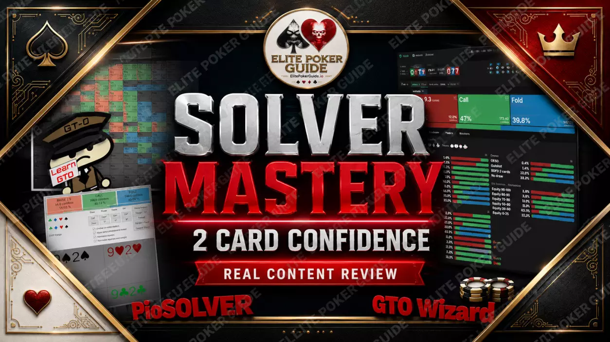 Solver Mastery by 2 Card Confidence — Poker Solver Course Review 2026