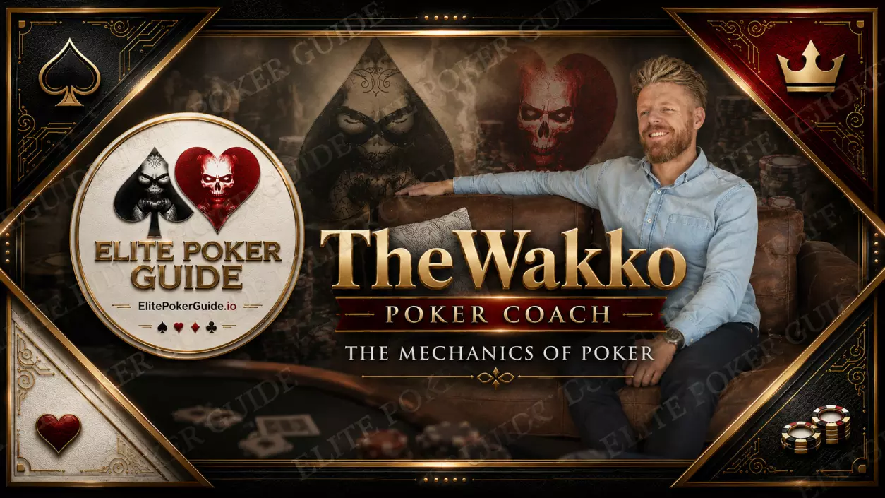 TheWakko poker coach – founder of The Mechanics of Poker Pro-Level System 2026