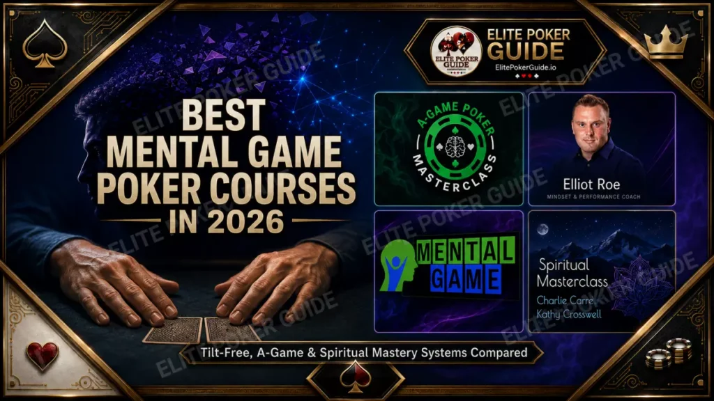 Best mental game poker courses 2026 — tilt control and focus training for poker players