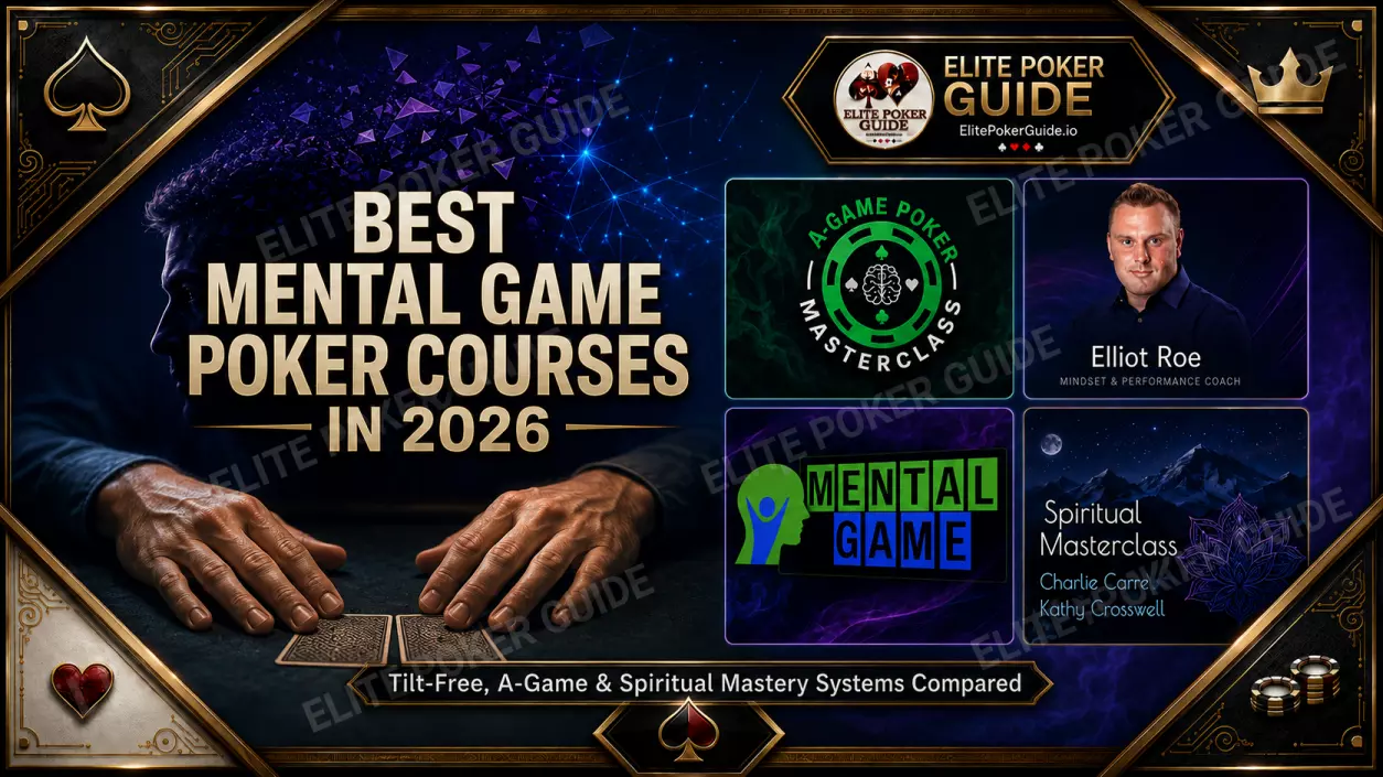 Best mental game poker courses 2026 — tilt control and focus training for poker players