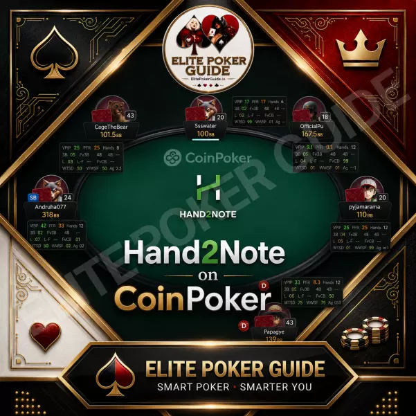 Hand2Note on CoinPoker HUD bridge — ExtraHud real-time stats overlay